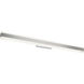 Cinch LED 37 inch Brushed Nickel Bath Vanity & Wall Light in 3500K, 37in.