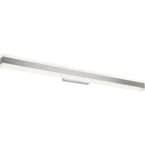Cinch LED 37 inch Brushed Nickel Bath Vanity & Wall Light in 3500K, 37in.