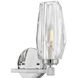 Ana 2 Light 13.75 inch Polished Nickel Bath Light Wall Light
