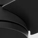 Banzai 52 inch Matte Black with Matte Black/Walnut Blades Ceiling Fan