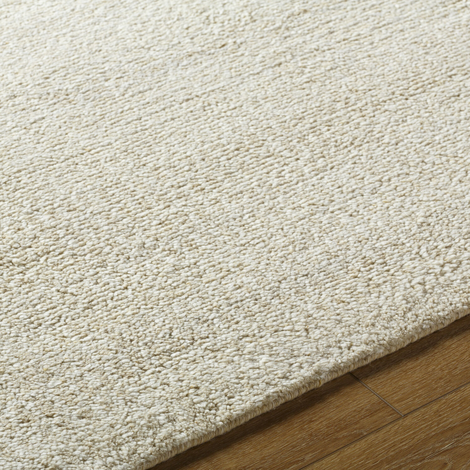 Hoffenheim 120 X 96 inch Light Silver / Pearl Handmade Rug in 8 x 10