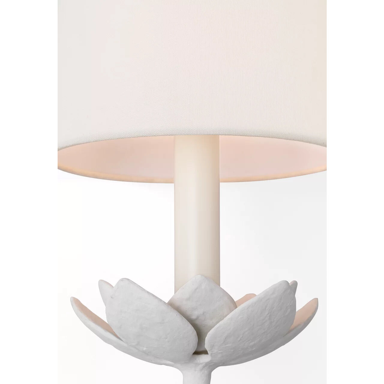 Julie Neill Clementine LED 9 inch Plaster White Tail Sconce Wall Light