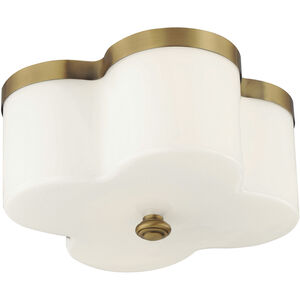 Clover 2 Light 13.50 inch Flush Mount