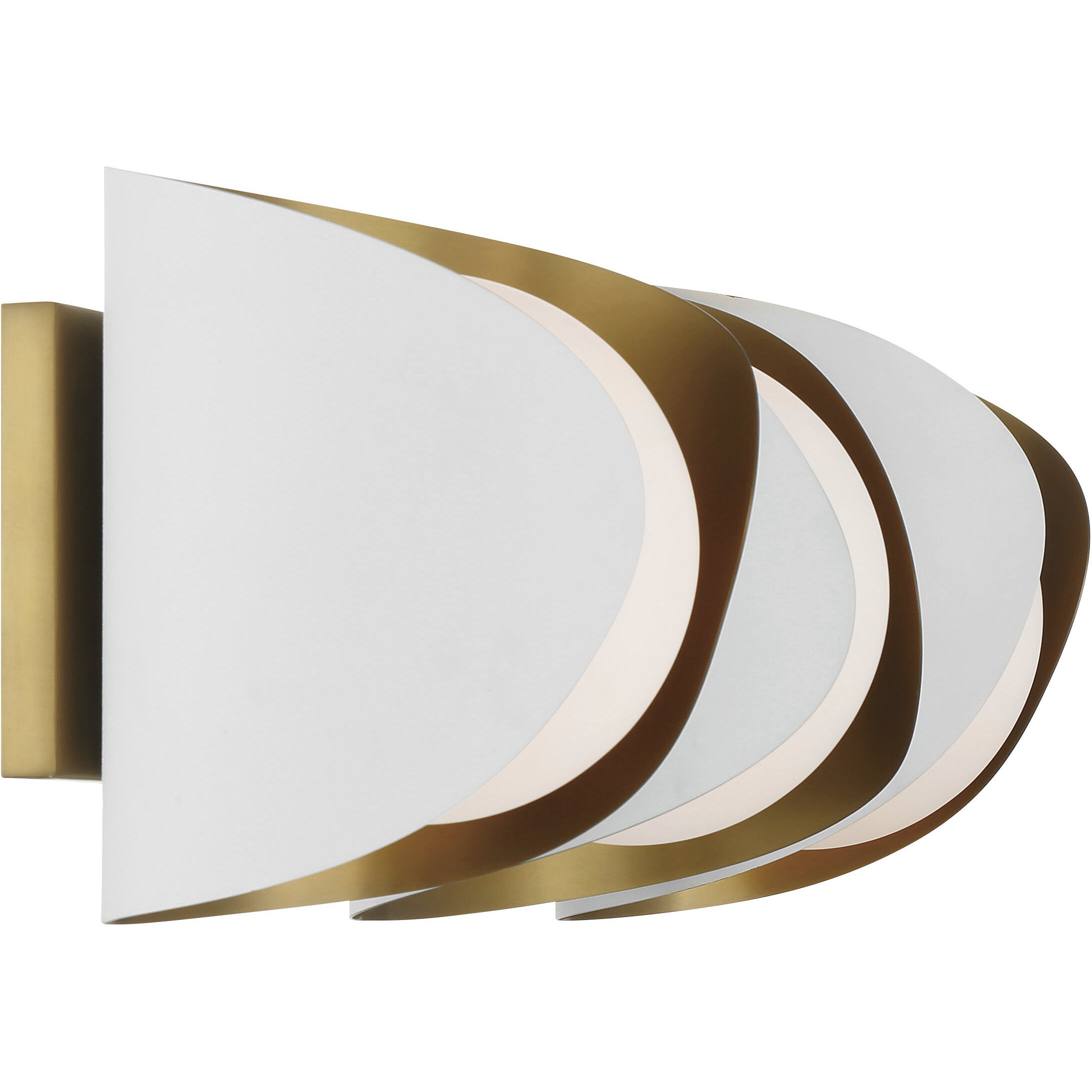 Flare 3 Light 24 inch Sand White Vanity Light Wall Light