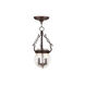 Everett 2 Light 8.5 inch Olde Bronze Pendant Ceiling Light