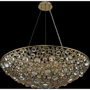 Ciottolo 12 Light 32 inch Brushed Champagne Gold Pendant Ceiling Light