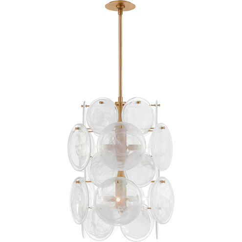 AERIN Loire 6 Light 20 inch Gild Barrel Chandelier Ceiling Light, Medium