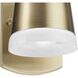 Haven 1 Light 4.75 inch Vintage Brass Bath Light Wall Light