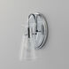 Ava 1 Light 5 inch Polished Chrome Bath Vanity Light Wall Light