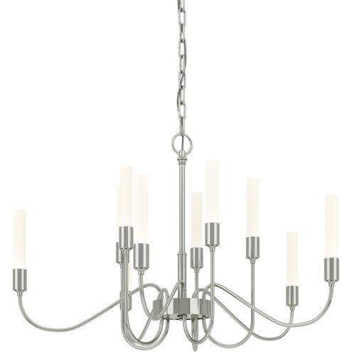 Lisse 10 Light 28.3 inch Sterling Chandelier Ceiling Light, 10 Arm