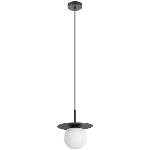 Arenales 1 Light 10.83 inch Structured Black Mini Pendant Ceiling Light