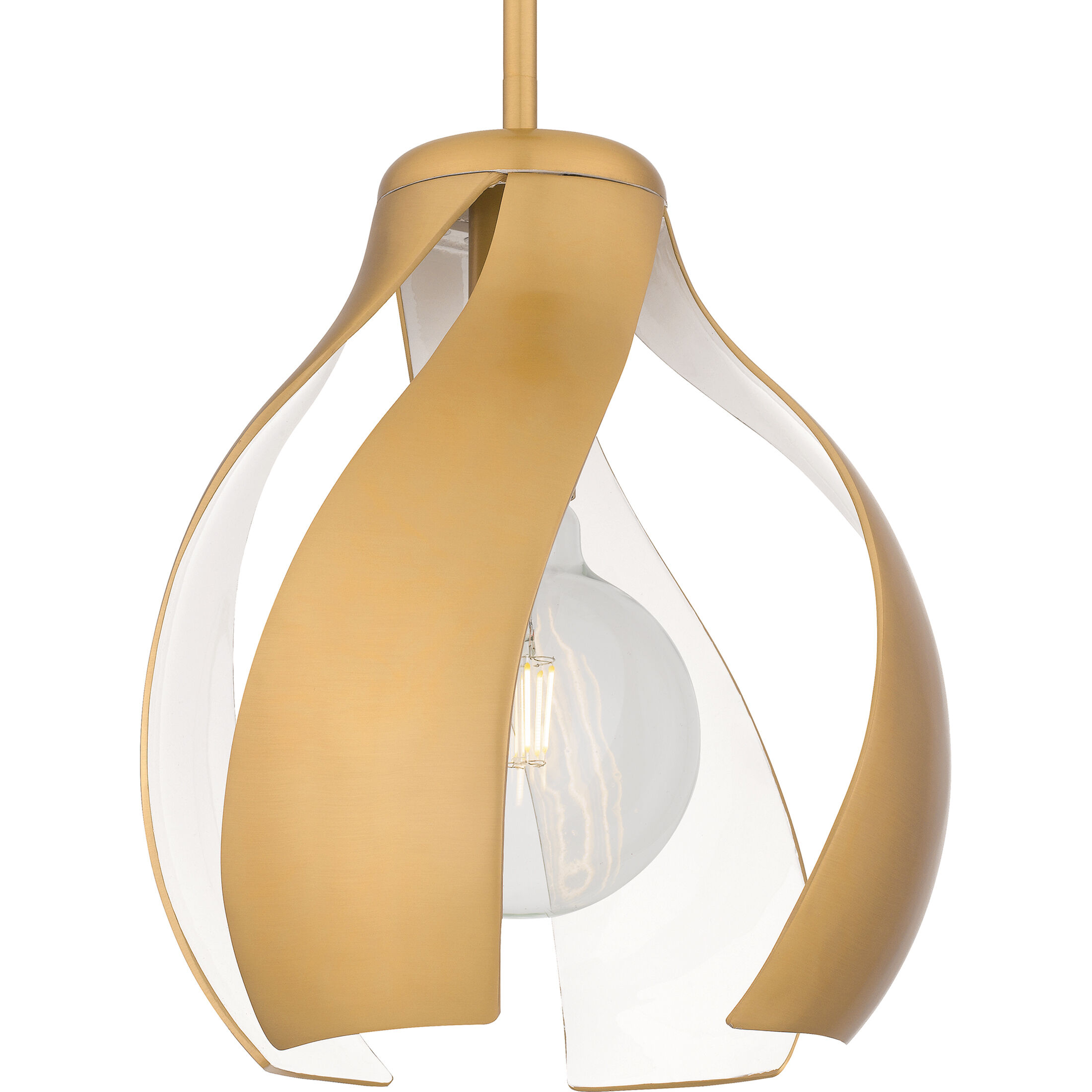 Kiko 1 Light 11 inch Brushed Weathered Brass Pendant Ceiling Light