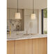 Veo 1 Light 6.42 inch Bronze Interior Pendant Light Ceiling Light