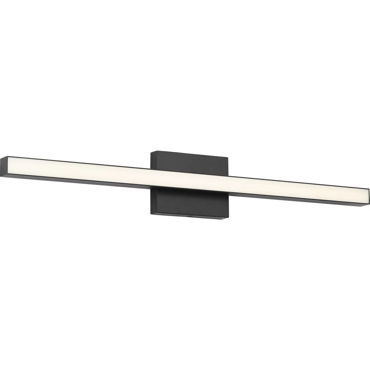 Marque LED 30 inch Midnight Black Vanity Light Wall Light