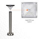 Luxor Black Pathway Light, Solar