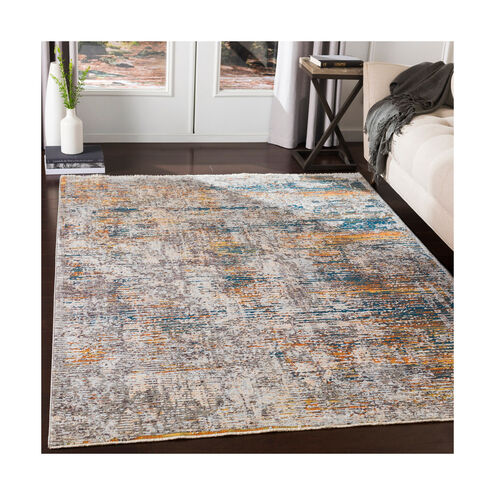 Clarkstown 60 X 39 inch Blue Rug, Rectangle