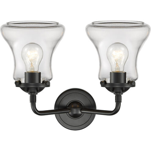 Nouveau Bellmont LED 14 inch Oil Rubbed Bronze Bath Vanity Light Wall Light in Clear Glass, Nouveau