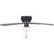 Madison 42 inch Oil Rubbed Bronze with Maple/Cherry Blades Indoor Fan
