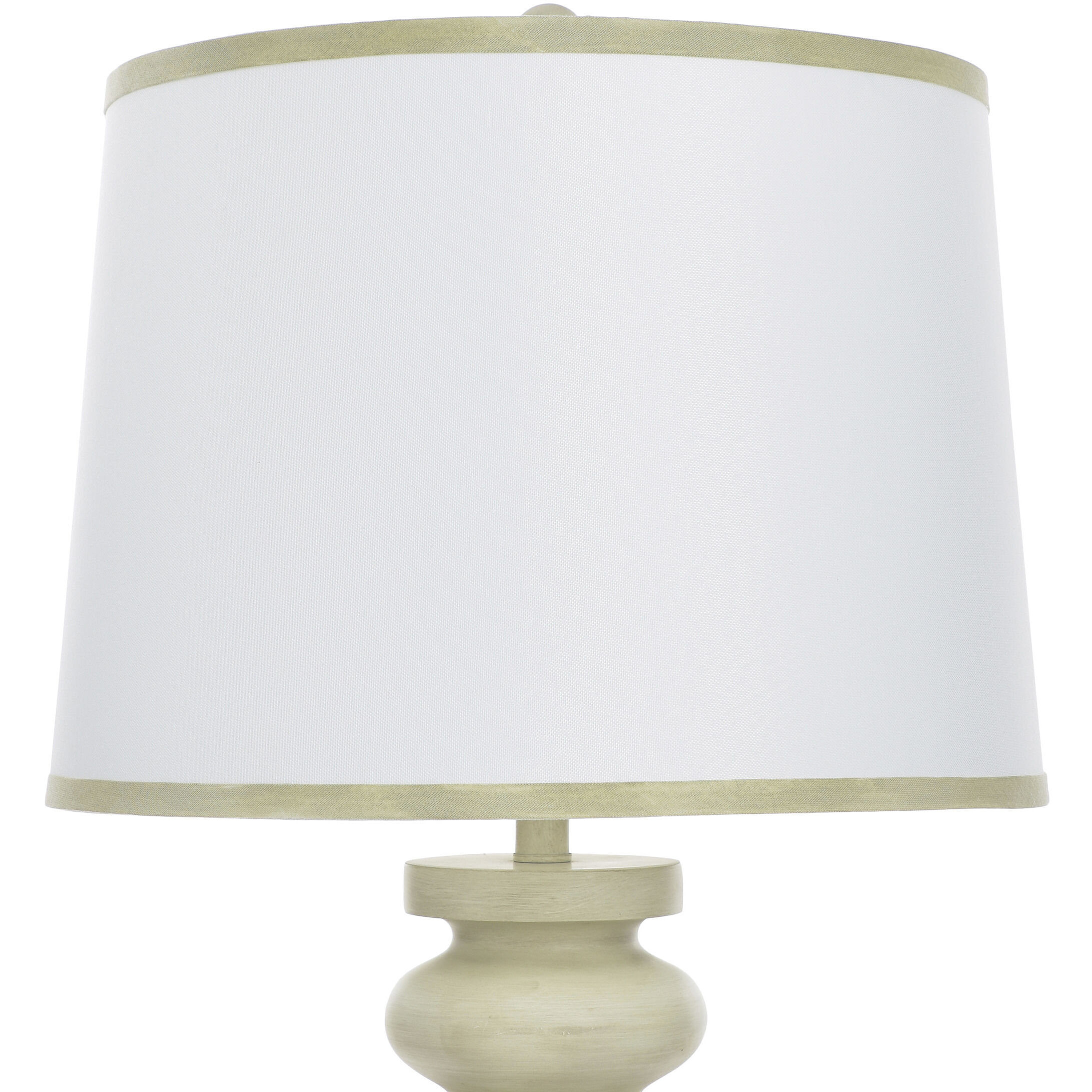 Abbott 61.75 inch 100 watt Pettye Ivory and White Floor Lamp Portable Light