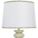 Abbott 61.75 inch 100 watt Pettye Ivory and White Floor Lamp Portable Light