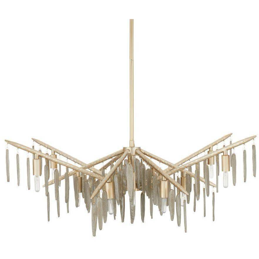 Gia 12 Light 40 inch Champagne Chandelier Ceiling Light
