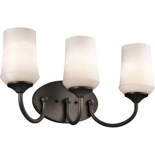 Aubrey 3 Light 21 inch Olde Bronze Wall Mt Bath 3 Arm Wall Light in Incandescent