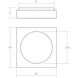 Vuoto LED 10 inch Satin Black ADA Sconce Wall Light