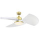 TriAire Custom Matte White 25.25 inch each Fan Blade