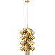 Lumina 17 Light 17.25 inch Modern Gold Chandelier Ceiling Light
