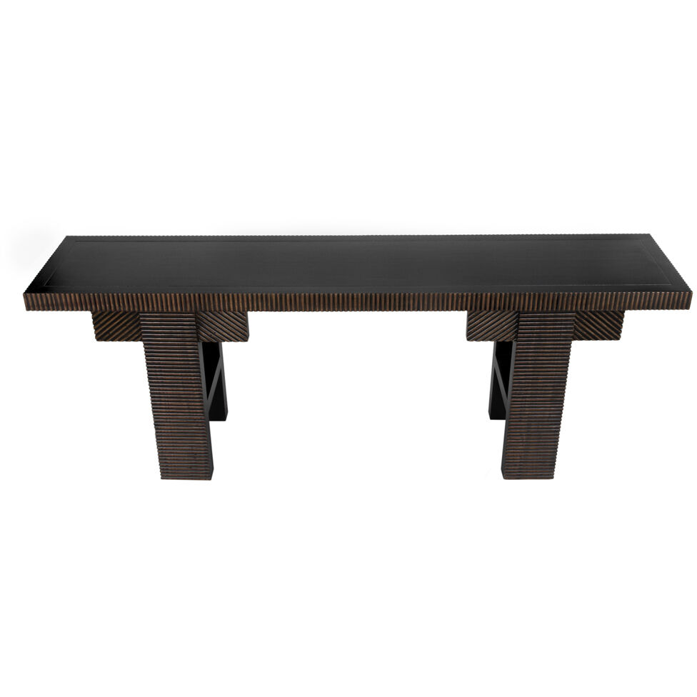 Nabu 82 X 17 inch Hand Rubbed Black Console