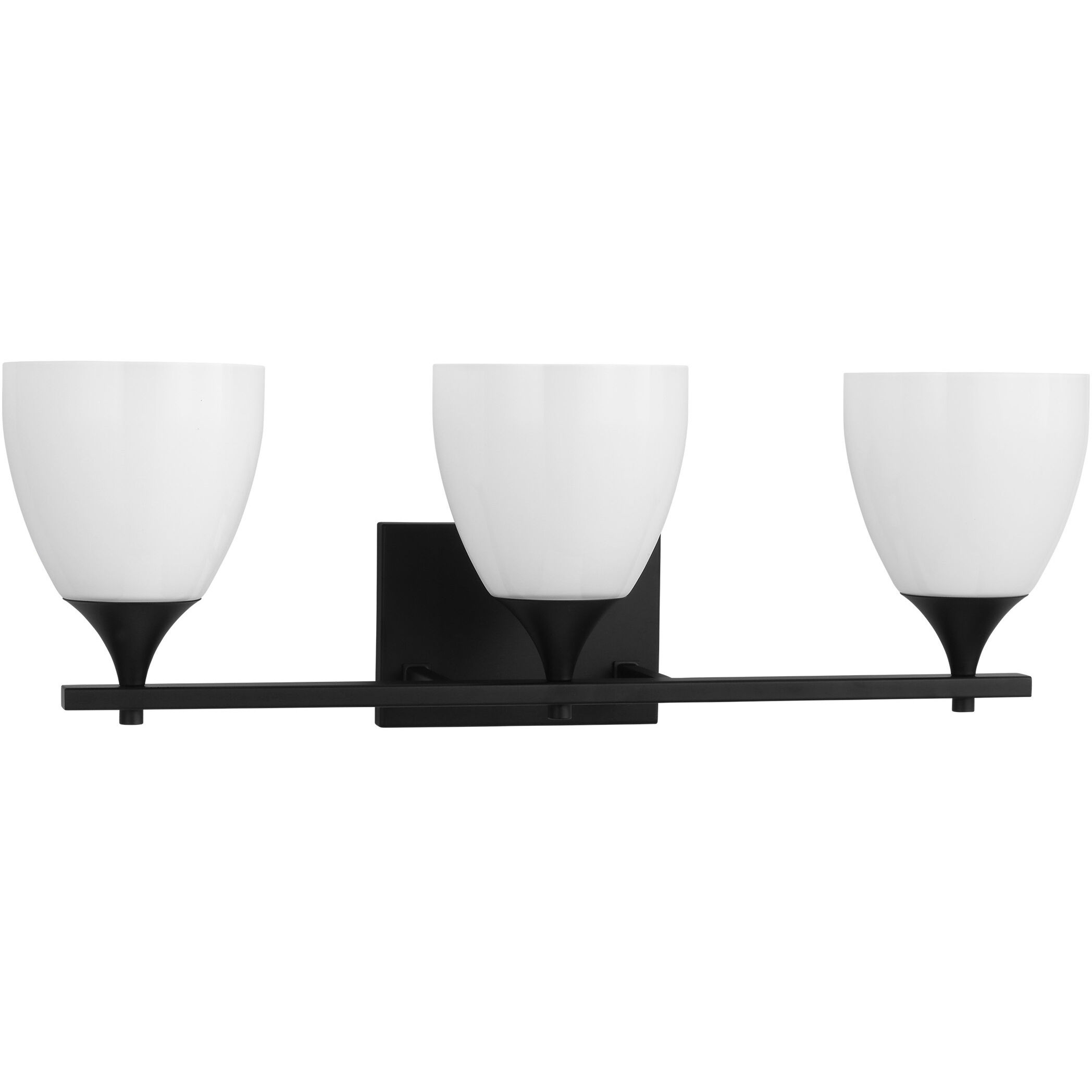 Drew & Jonathan Toffino 3 Light 26 inch Midnight Black Wall Bath Fixture Wall Light