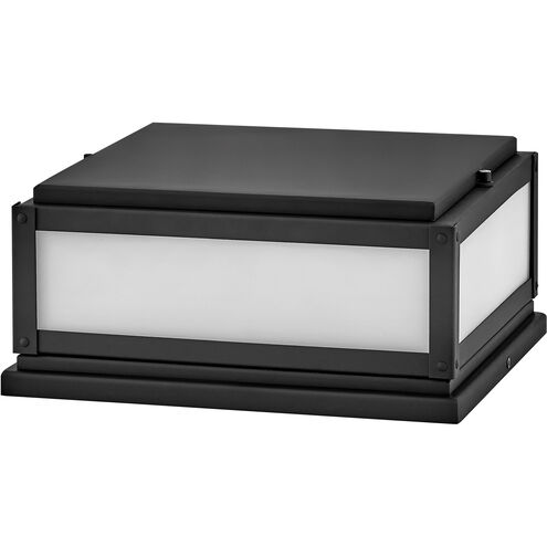 Estate Series Max 2 Light 12 inch Black Outdoor Pier Mount