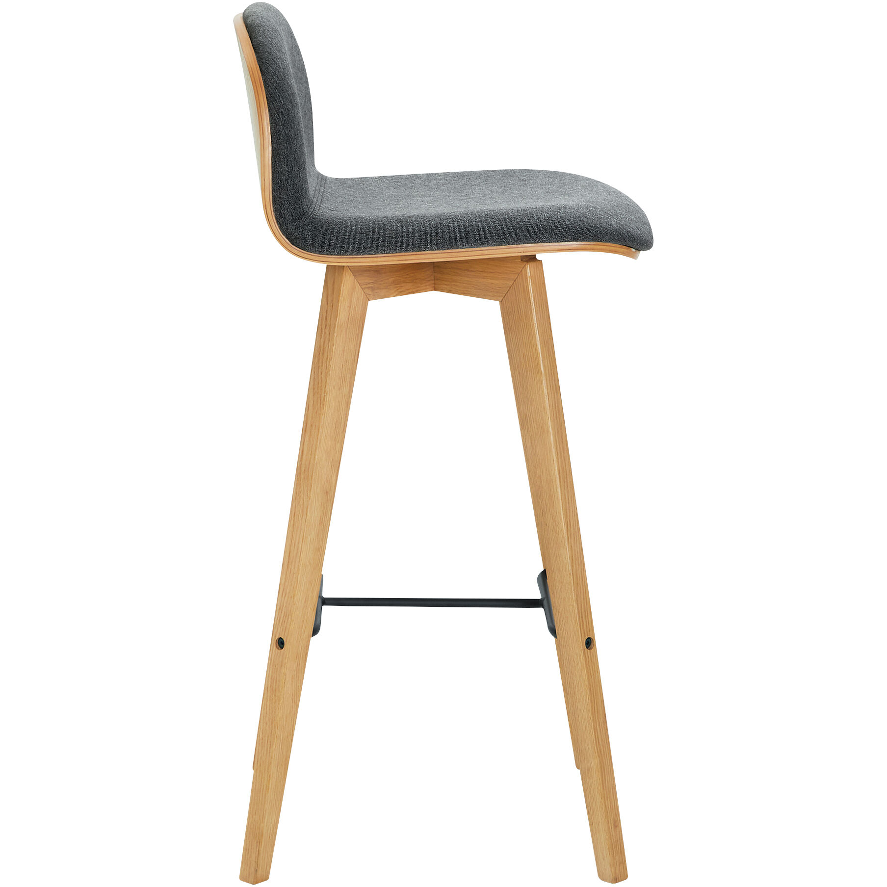 Napoli 38 inch Grey Barstool