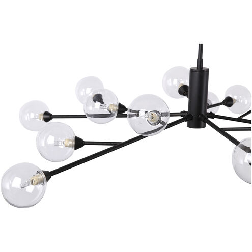 Draco LED 48 inch Black Pendant Lamp Ceiling Light