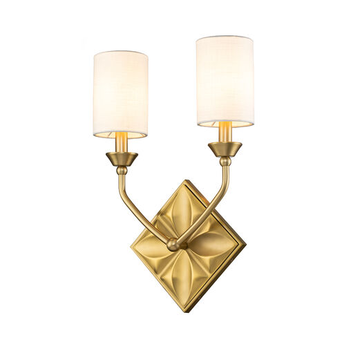 Epsilon 2 Light Aged Brass ADA Wall Sconce Wall Light