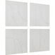 Cellier Cream Wall Decor, Set of 4