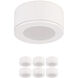 Mini Puck 24 White Puck Light, 6 Pack