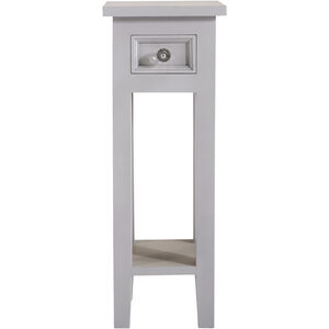 Sutter 27 X 10 inch Gray Accent Table, Jubilee