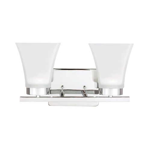 Bayfield 2 Light 13.25 inch Chrome Wall Bath Fixture Wall Light