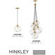 Lisa McDennon Skye 1 Light 10.75 inch Heritage Brass Indoor Pendant Ceiling Light