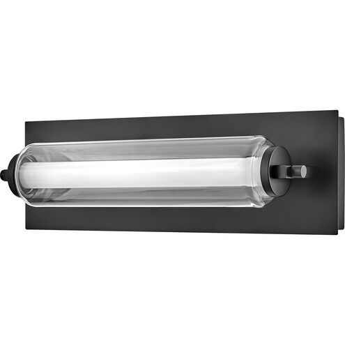 Lucien LED 5 inch Black Vanity Light Wall Light, Vertical