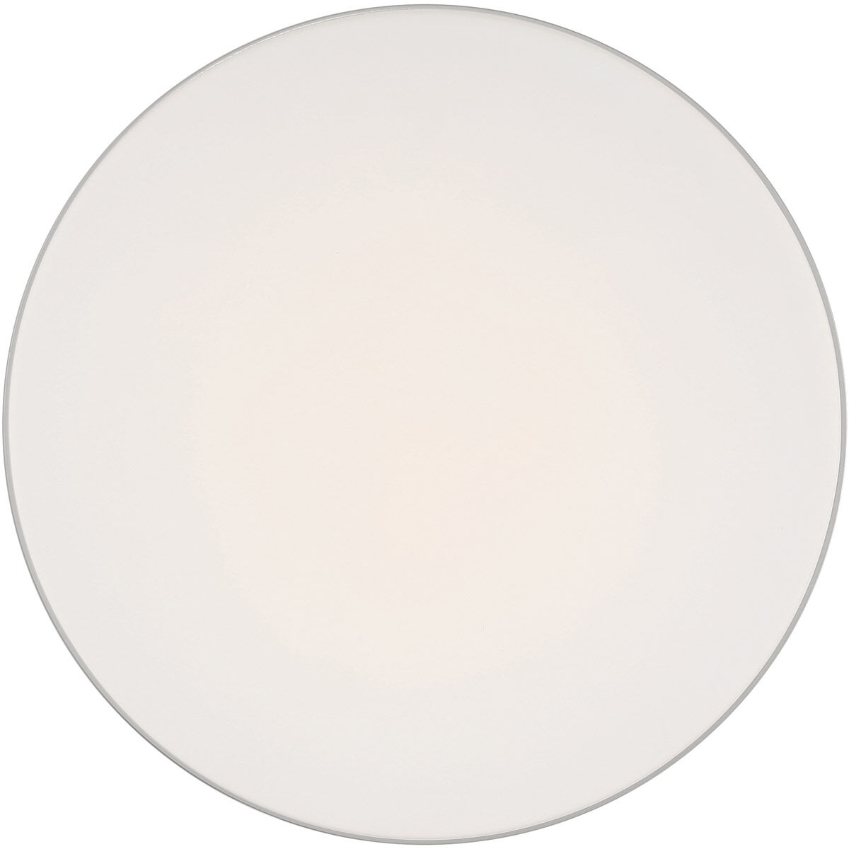 Roma LED 14 inch Brushed Steel Flush Mount Ceiling Light