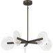 Ainslie LED 30 inch Mediterranean Bronze Chandelier Ceiling Light