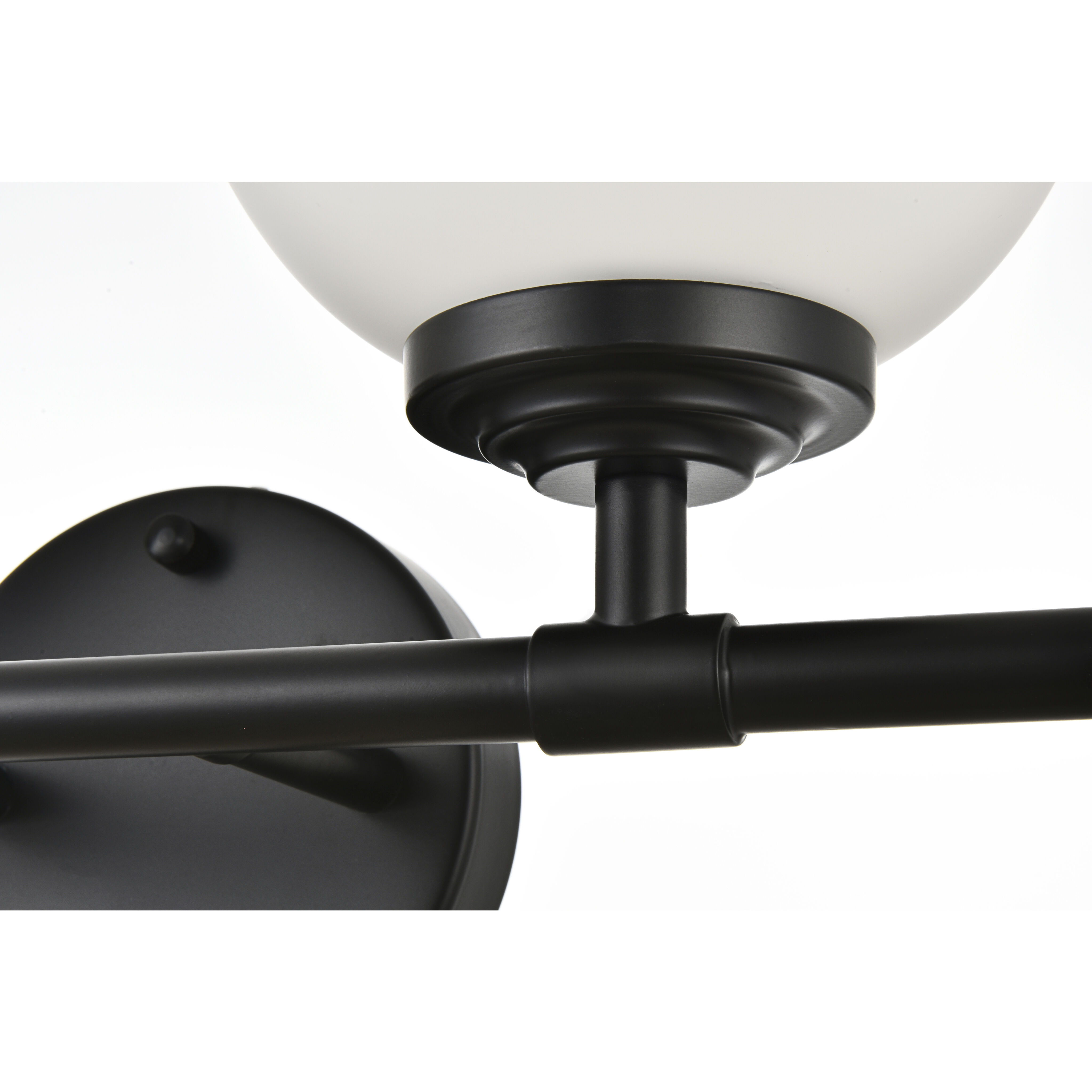 Ansley 4 Light 33 inch Black Bath Sconce Wall Light