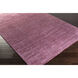 Haize 132 X 96 inch Plum Handmade Rug