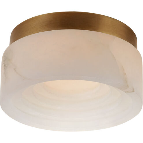 Kelly Wearstler Otto LED 5 inch Antique-Burnished Brass Flush Mount Ceiling Light