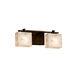 Alabaster Rocks LED 15.5 inch Dark Bronze Bath Bar Wall Light in 1400 Lm LED, Rectangle, Rectangle