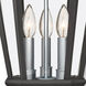 Morgan 3 Light 29 inch Textured Black Outdoor Wall Lantern