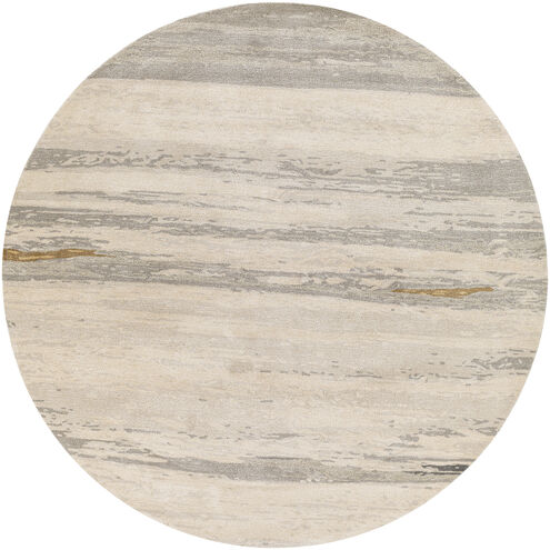 Kavita 96 X 96 inch Medium Gray Rug in 8 Ft Round, Round