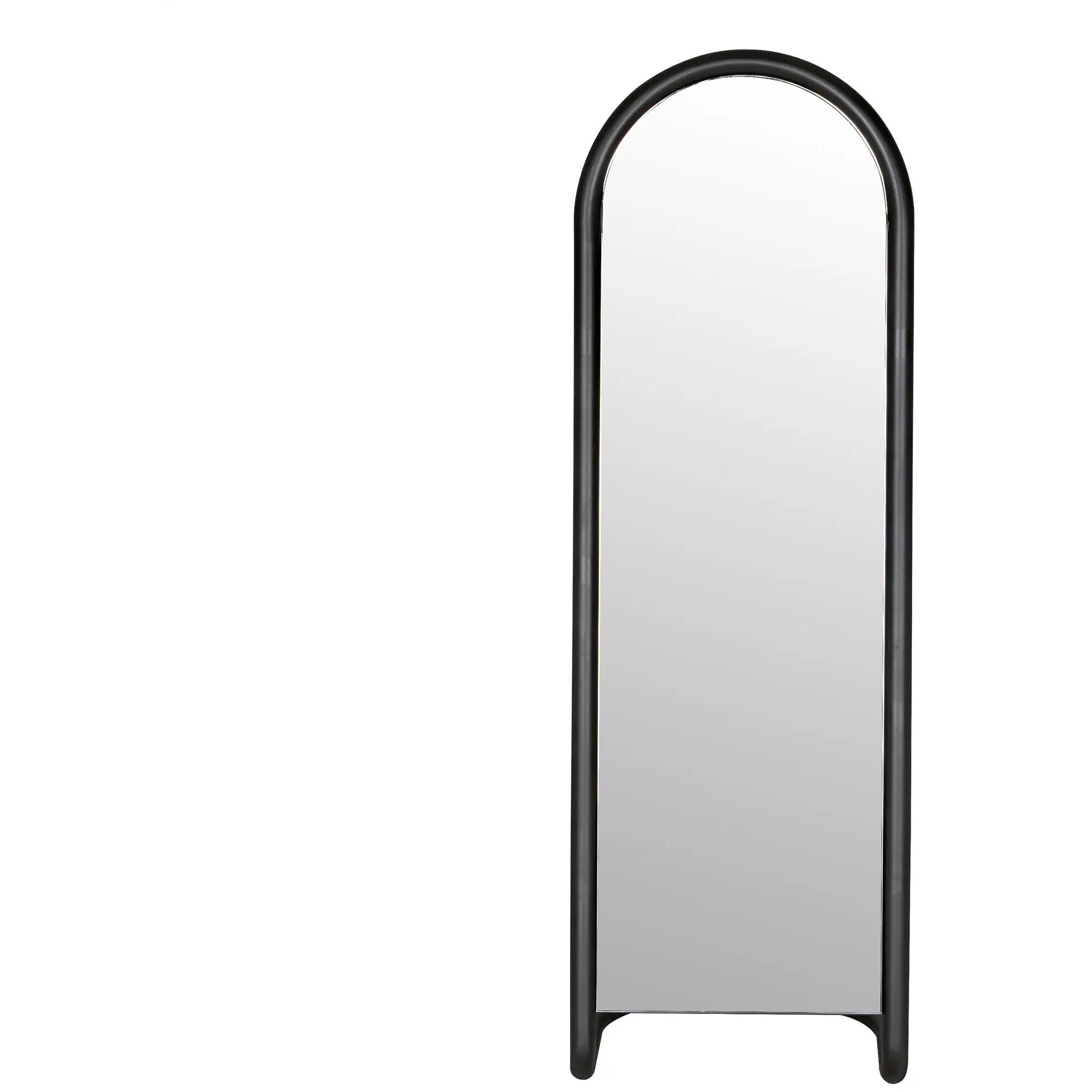 Duke 71 X 23.5 inch Matte Black Mirror